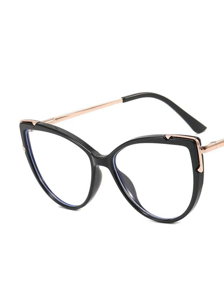 Metal Cat Eye Glasses
