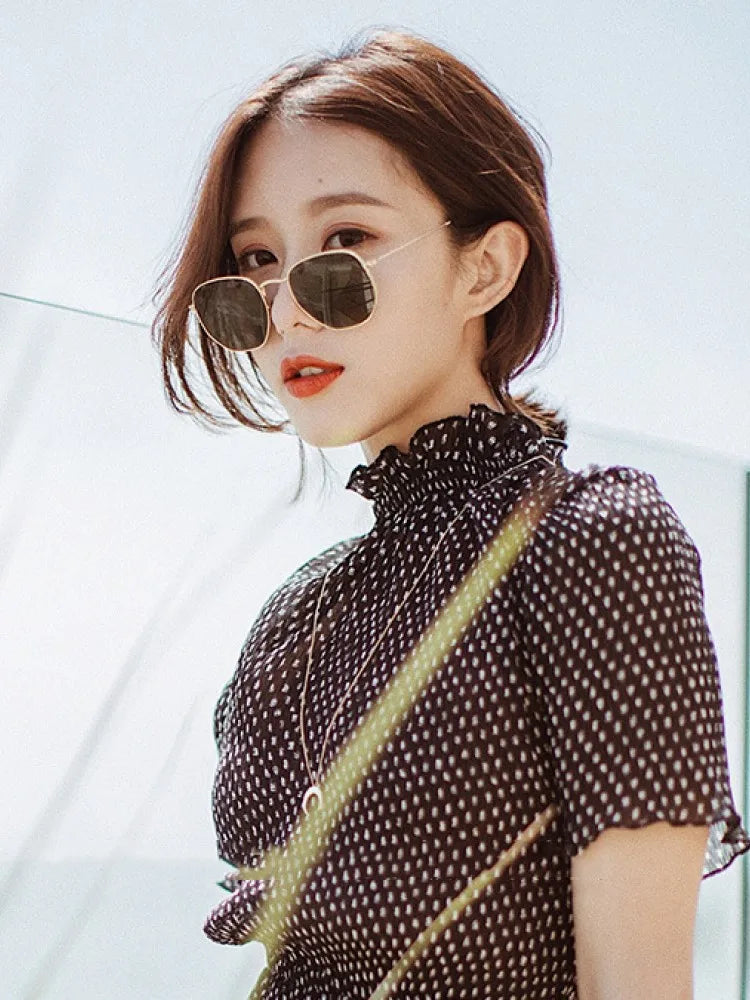 Metal Frame Sunglasses