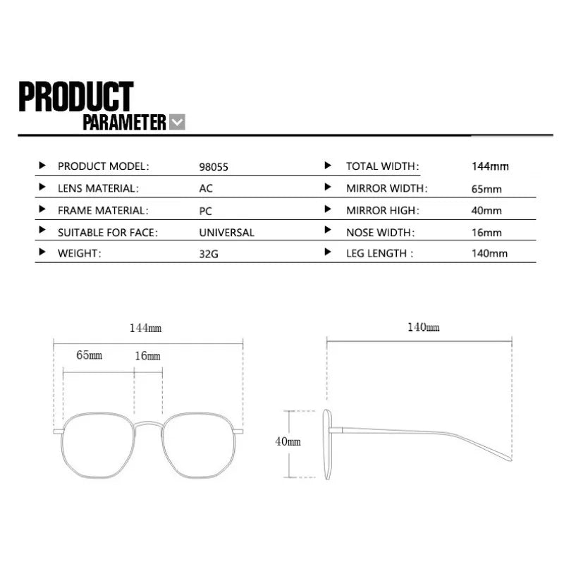 Rectangle Sunglasses